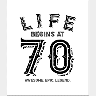 Life Begins at 70 Posters and Art